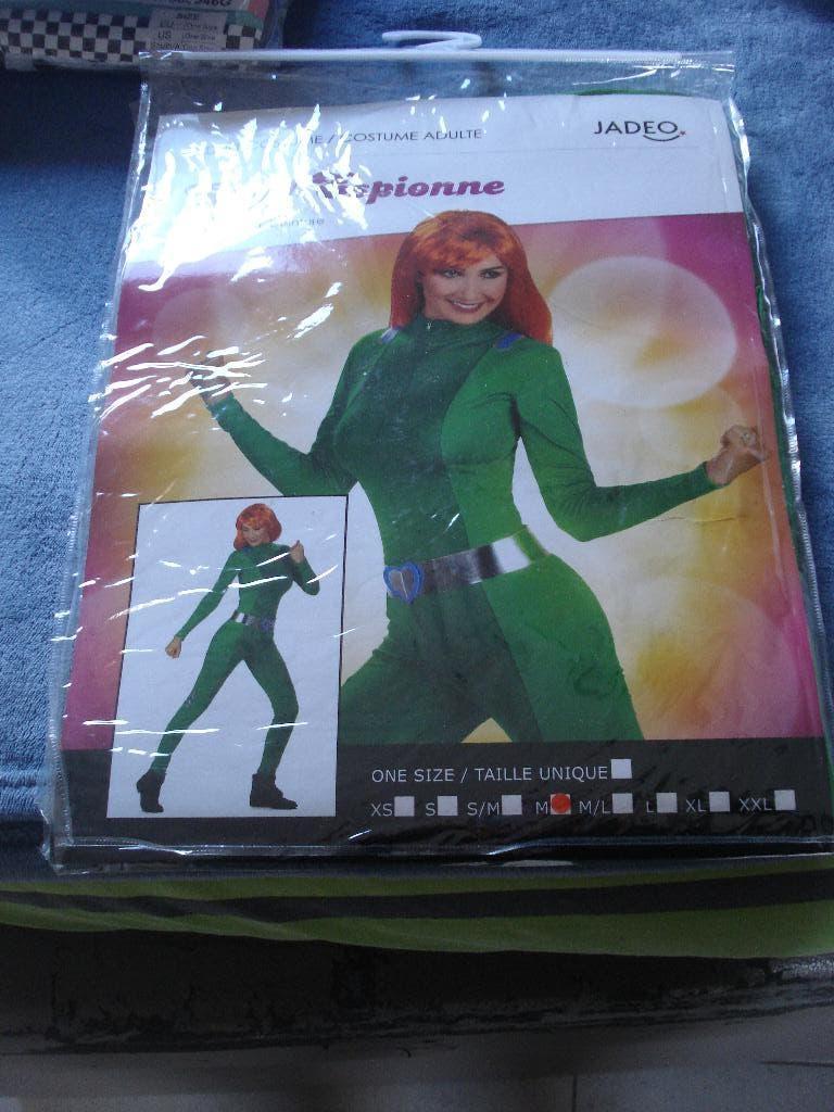 Verkleedkledij Spy (spion) jumpsuit, dames. mt M, Ophalen of Verzenden, Zo goed als nieuw, Maat 38/40 (M), Kleding