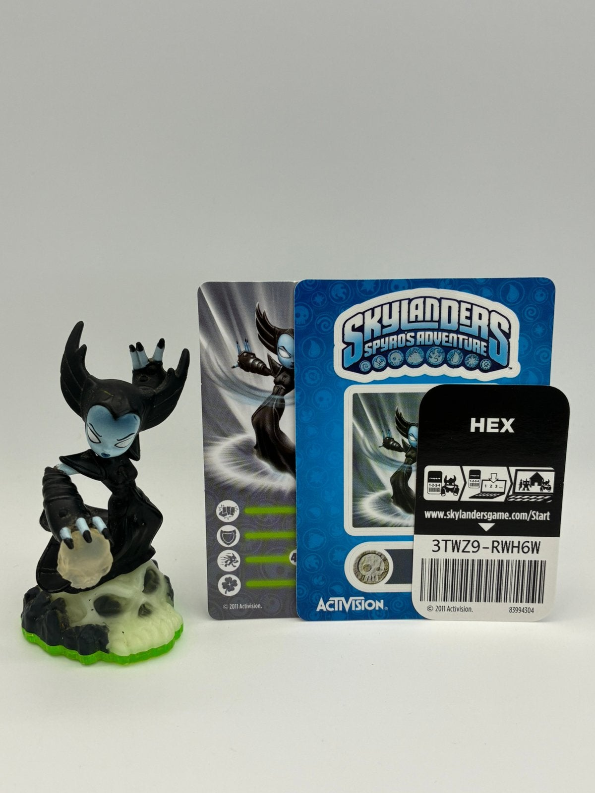 Skylanders Spyro’s Adventure Hex met sticker + kaartjes, Games en Spelcomputers, Verzenden, Zo goed als nieuw