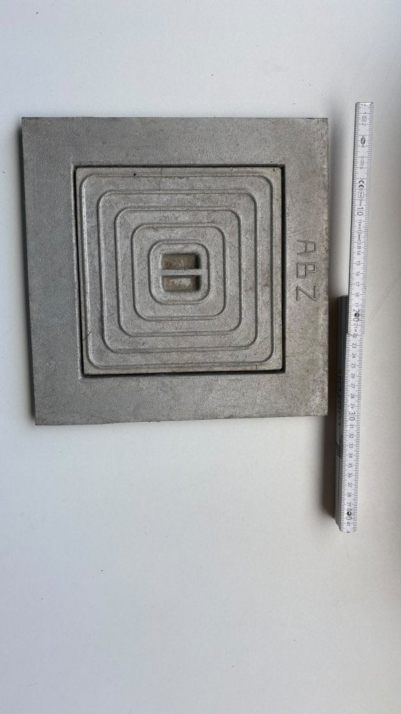 alu putdeksel, Bricolage & Construction, Aluminium, Comme neuf, Enlèvement, Évacuation