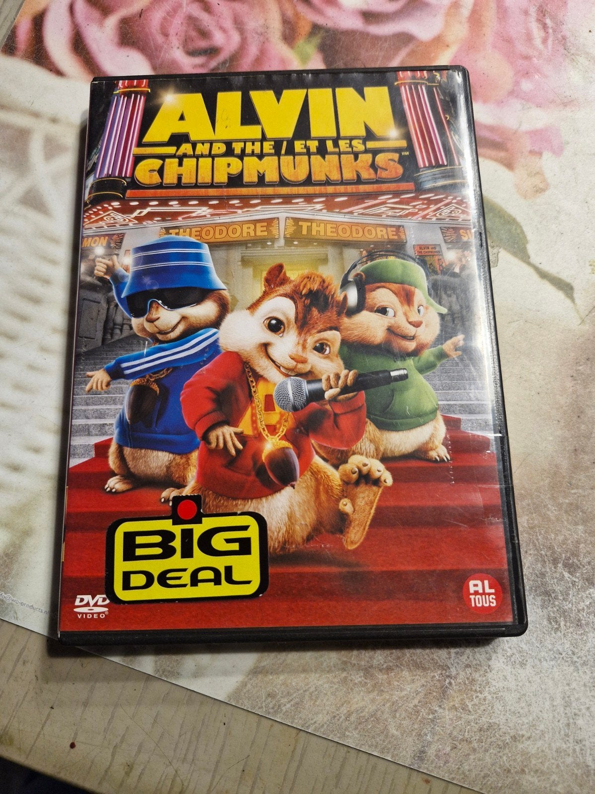 alvin et les chipmunks, Ophalen of Verzenden, Zo goed als nieuw, Nederlands, Nederlands