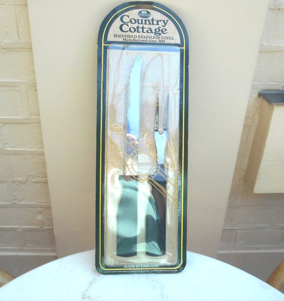 set de couteau et fourchette à viande neufs Country Cottage, Maison & Meubles, Enlèvement ou Envoi, Neuf, Set de couverts, Couteau à découper