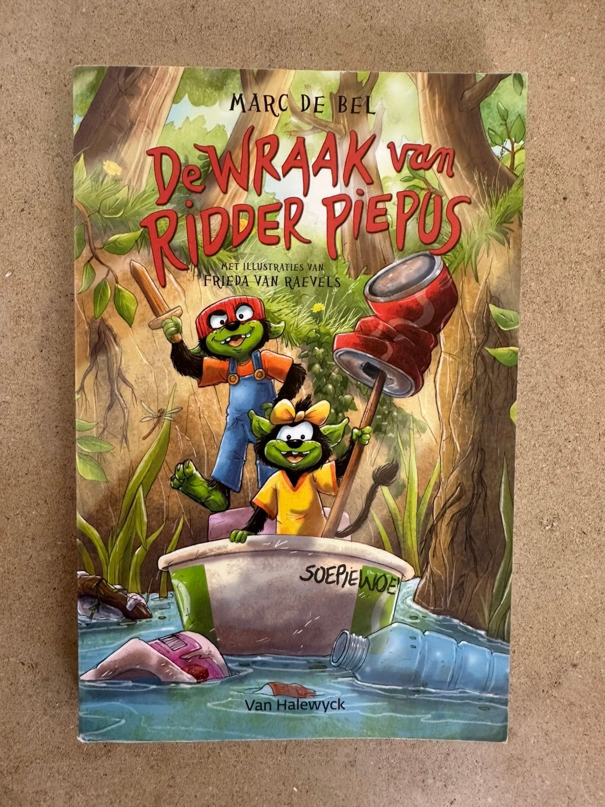 Marc de Bel - De wraak van Ridder Piepus, Boeken, Kinderboeken | Jeugd | 10 tot 12 jaar, Zo goed als nieuw, Ophalen