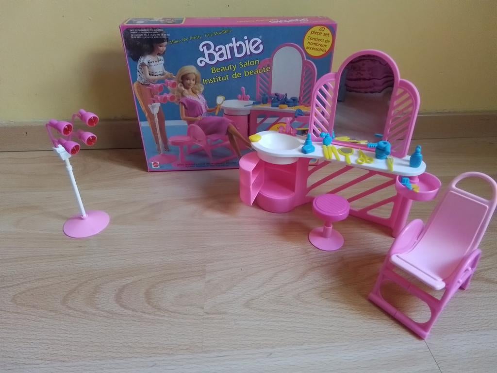 Barbie beauty salon, Ophalen, Gebruikt, Barbie