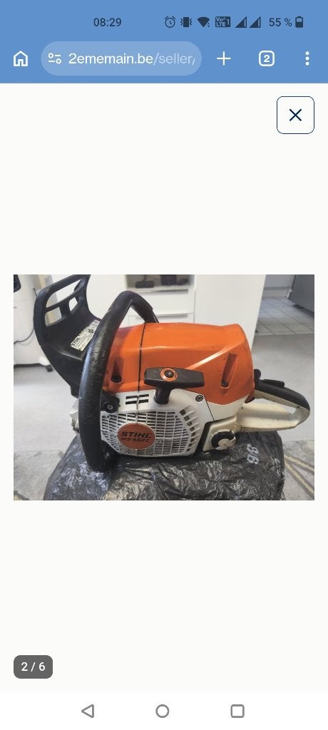 TRONÇONNEUSE MS 462C, Enlèvement ou Envoi, Utilisé, Autres types, STIHL