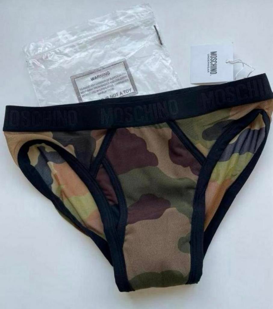 Slip en maille microfibre Moschino, Envoi, Autres couleurs, Slip