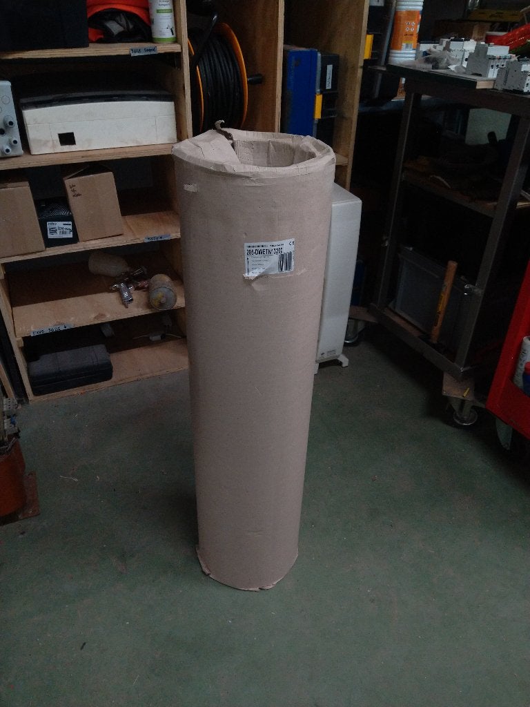 dubbelwandige kachelbuis inox 200mm binnendiameter, Doe-het-zelf en Bouw, Ophalen, Nieuw, Minder dan 2 meter, 80 mm of meer