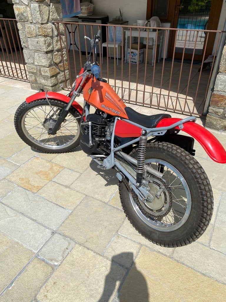 Moto trial, Ophalen, Gebruikt