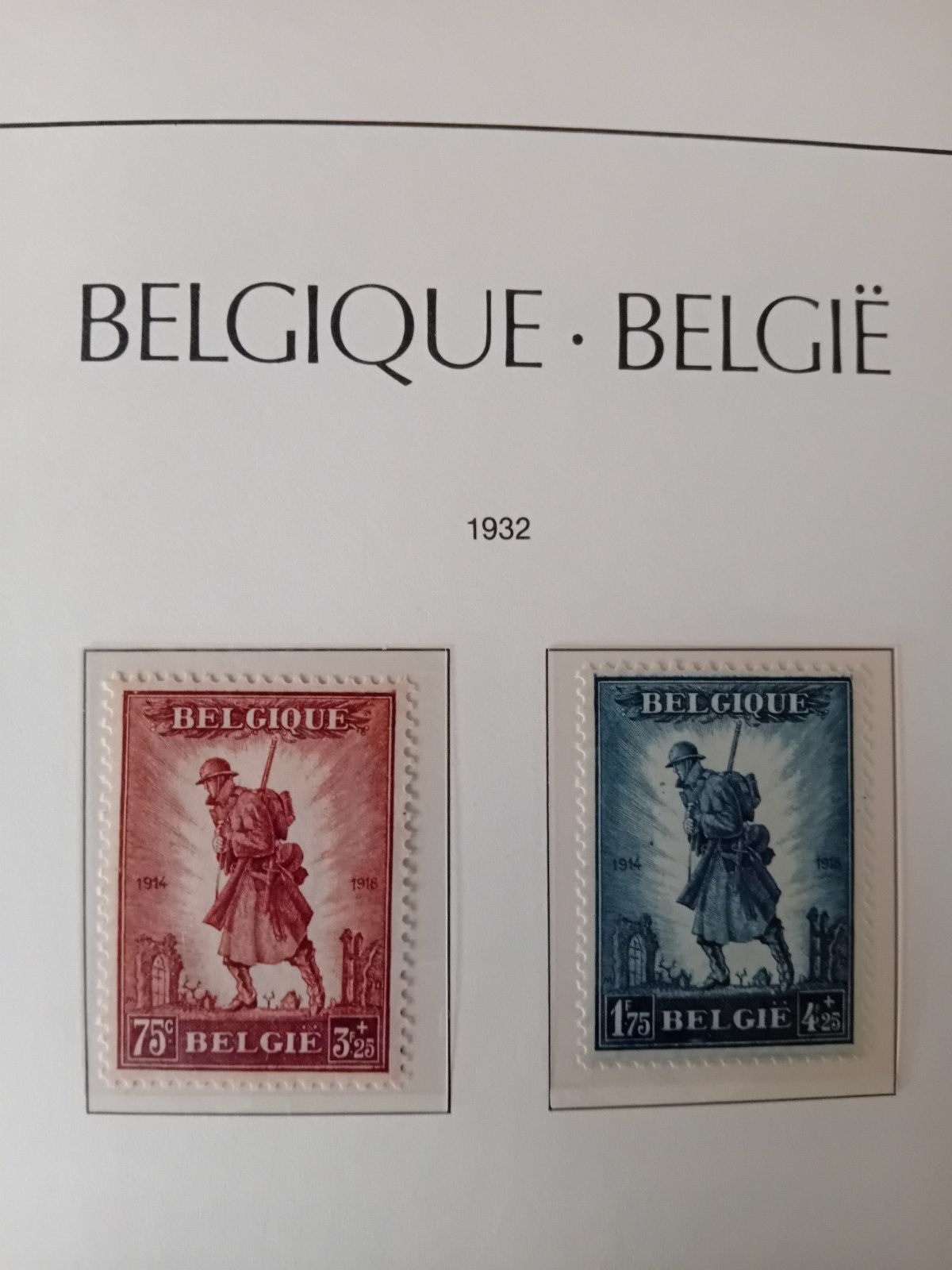 België postzegels nr 351/352** lot 41P, Verzenden, Postfris