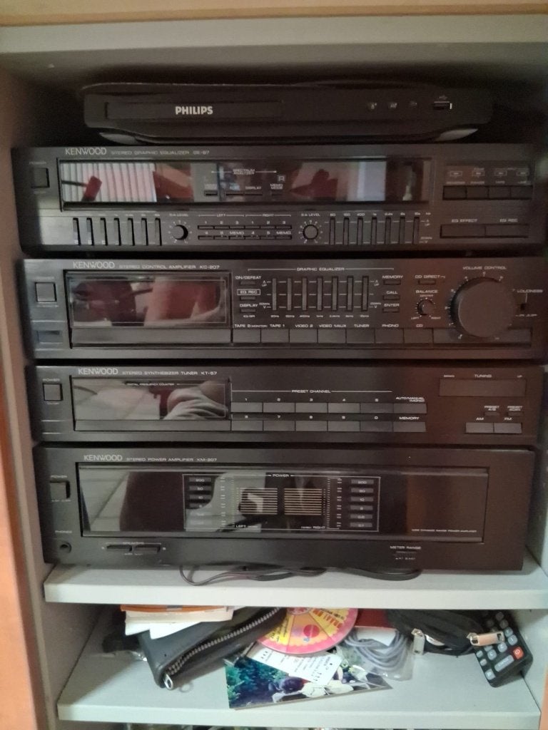 stereo kenwood, Enlèvement, Comme neuf, Autres marques, Composants en vrac