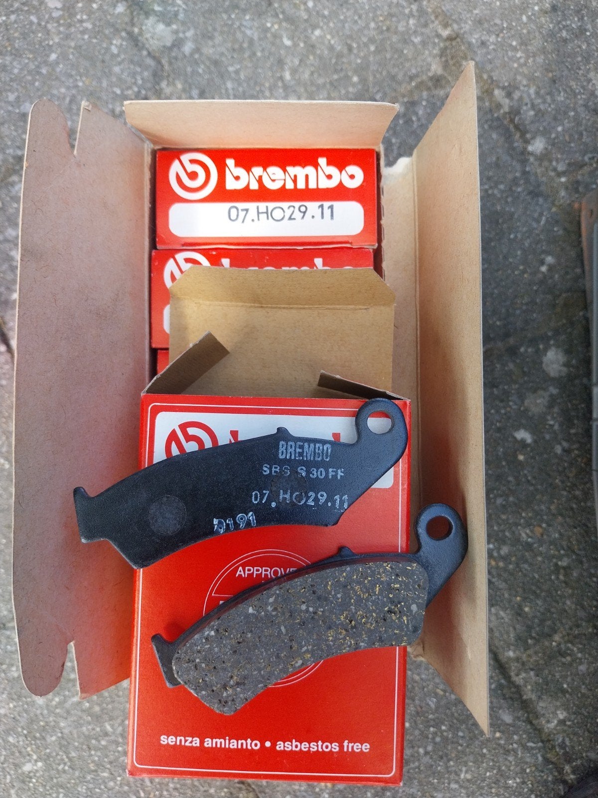 brembo remblokken honda rc30 achter, Enlèvement, Neuf