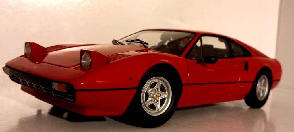 1/18 Ferrari 308 GTB V8 3.0 Vetroresina 1976 Kyosho, Hobby en Vrije tijd, Modelauto's | 1:18, Zo goed als nieuw, Auto, Kyosho
