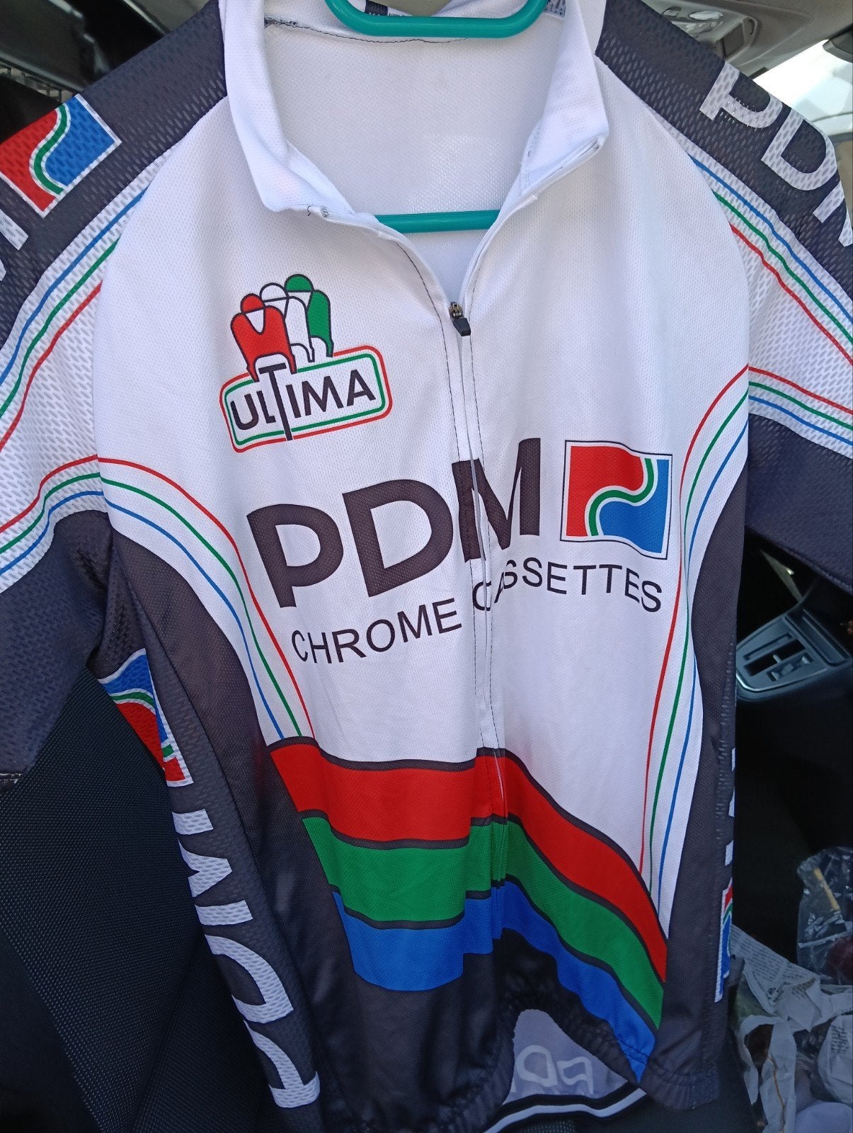 Maillot de vélo Retro PDM, Enlèvement ou Envoi, Neuf, XL, Vêtements d'extérieur