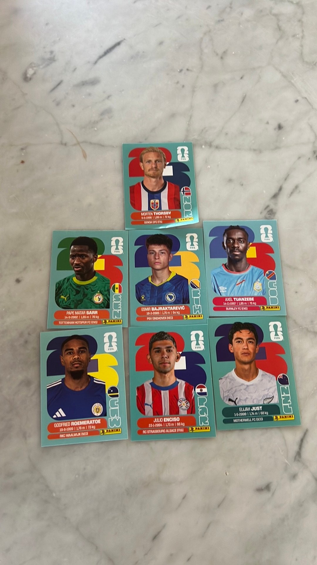 Wk stickers, Ophalen, Zo goed als nieuw