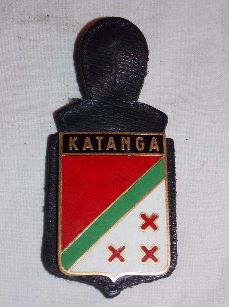 insigne de poitrine Katanga, Collections, Objets militaires | Général, Enlèvement ou Envoi, Armée de terre, Emblème ou Badge