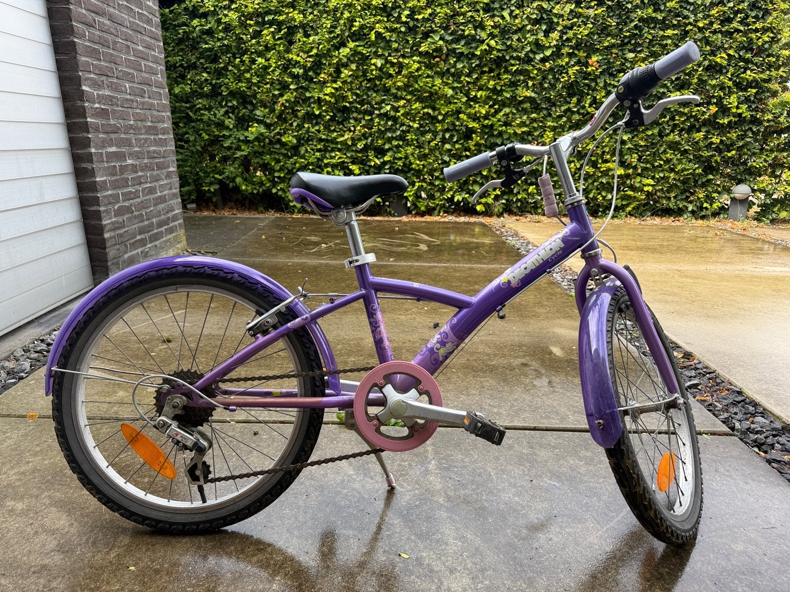 Kinderfiets 16 inch, Ophalen, Gebruikt, Velgrem, 16 tot 20 inch