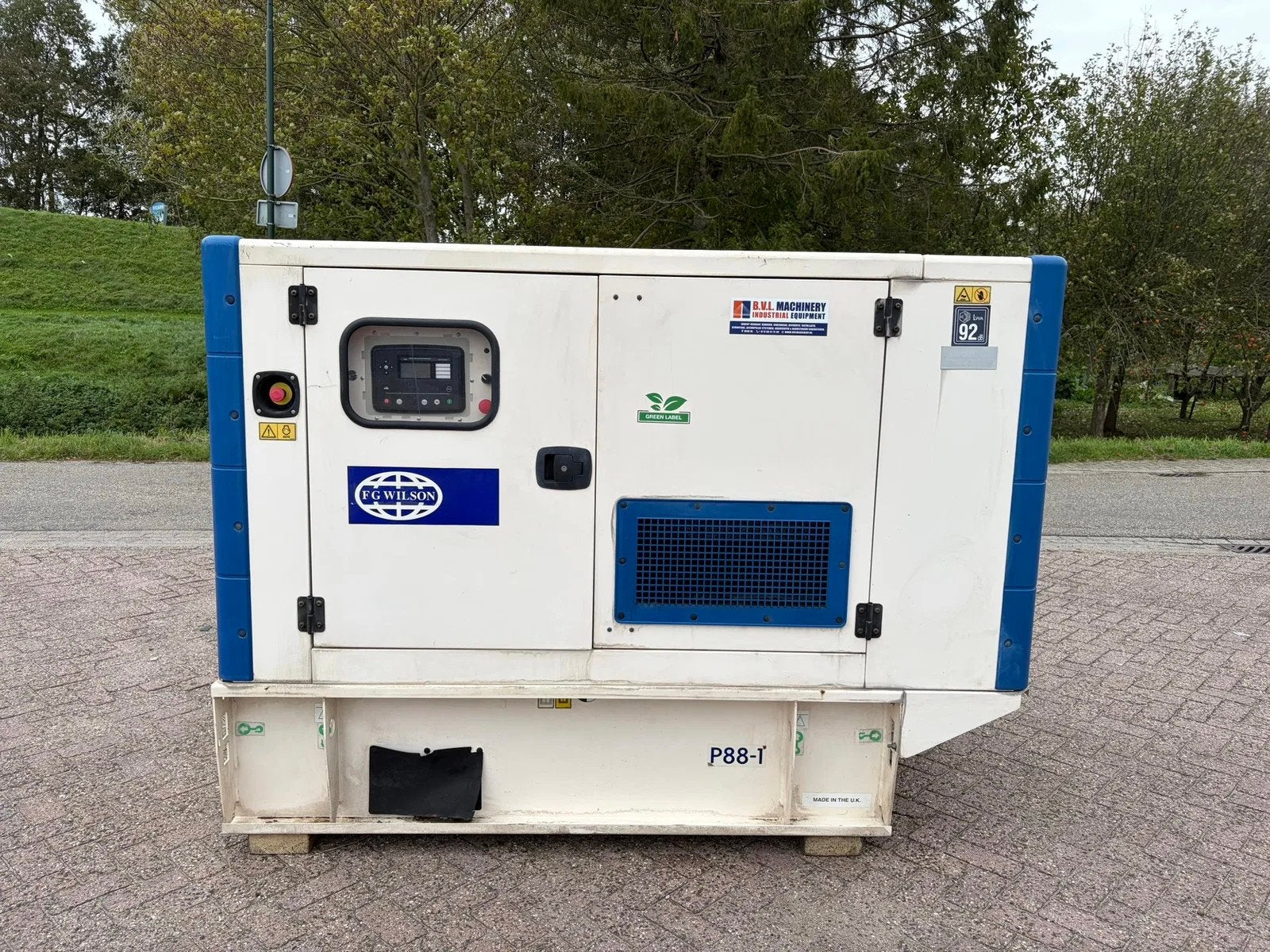 FG Wilson P88-1 Perkins 1104A-44T 88 kVA aggregaat generator
