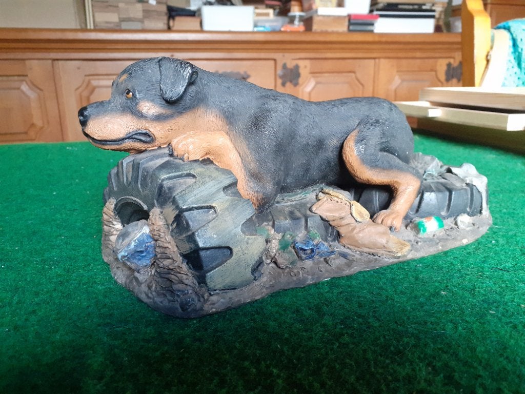 Rottweiler beeldje, Enlèvement ou Envoi