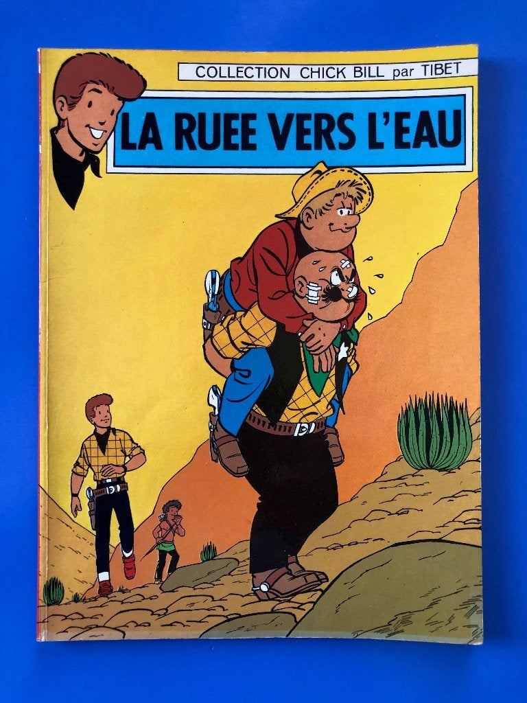 EO 1968 Chick Bill 2 La ruée vers l’eau - Tibet, Une BD, Tibet et Duchateau, Enlèvement, Utilisé