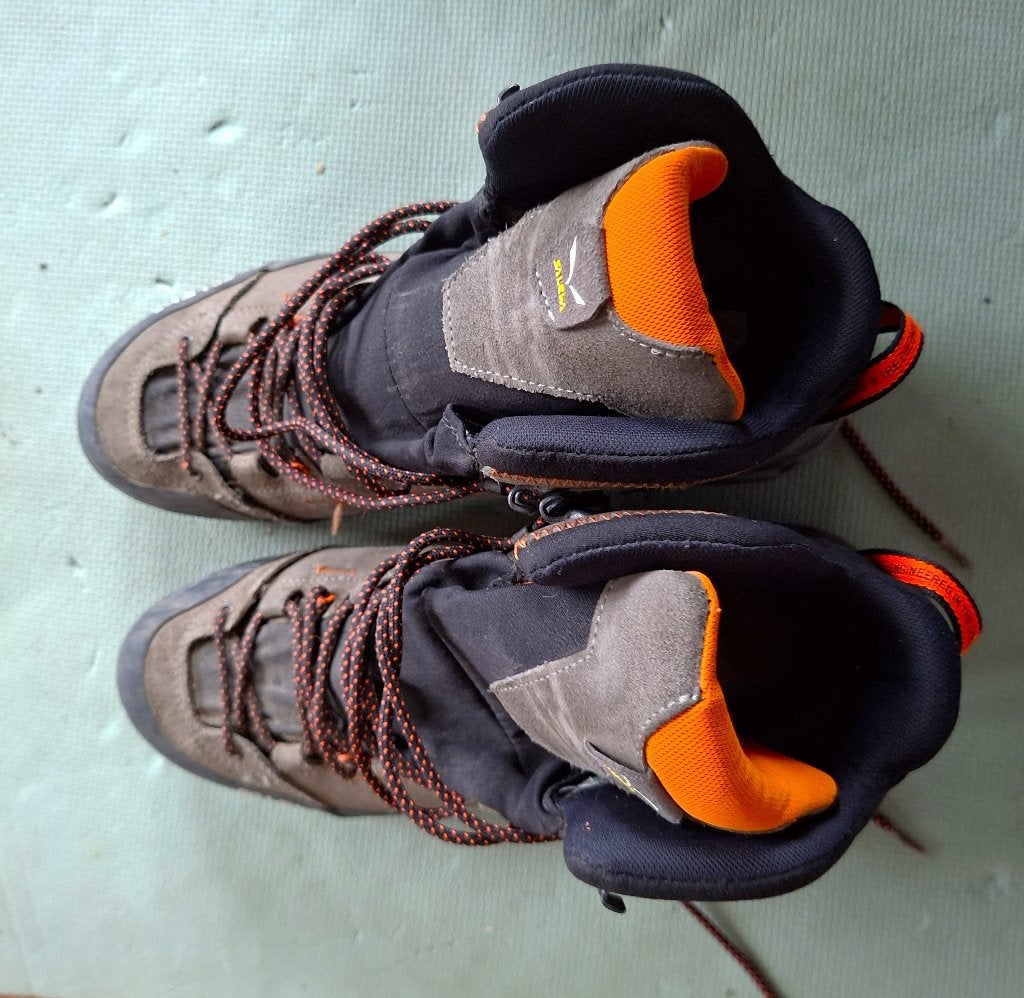 Chaussures de randonnée type B, Salewa - MTN Trainer Mid GTX, Enlèvement, Utilisé, Chaussures