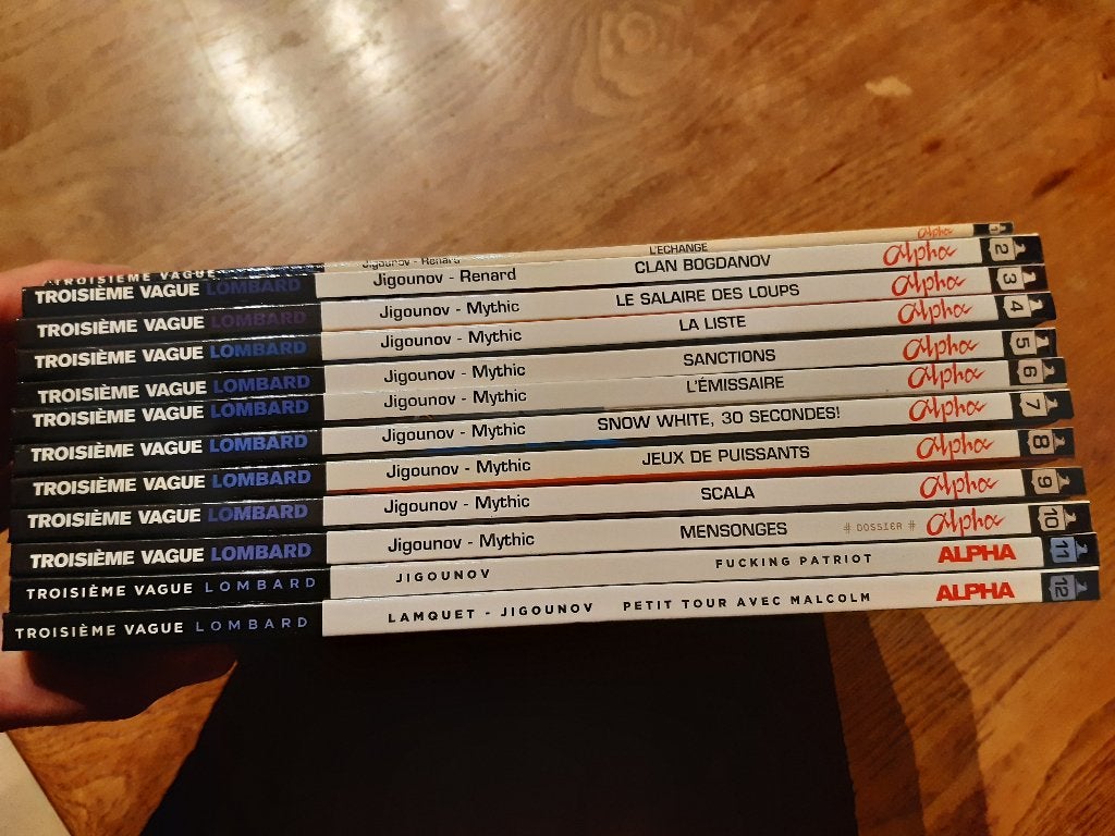 BD Alpha, Enlèvement, Utilisé