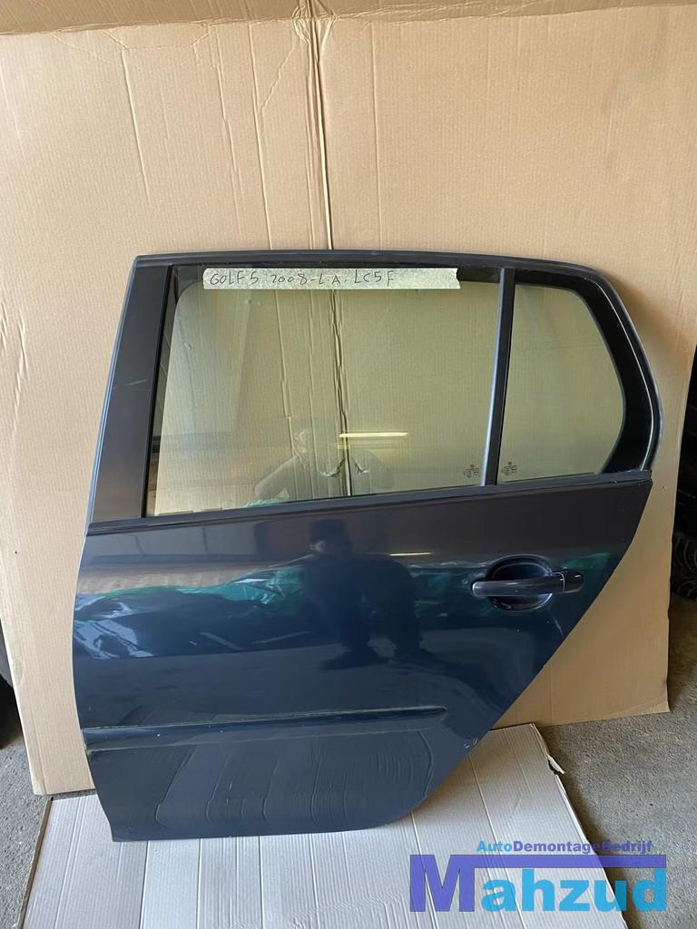 VW GOLF 5 Groen LC5F Links linker achter deur portier, Auto-onderdelen, Gebruikt, Volkswagen AG, Vw@volkswagen.de, Achter