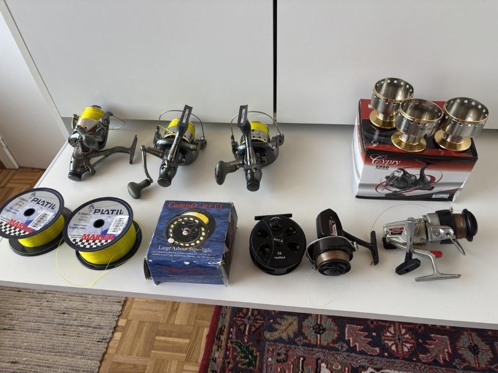 Allerlei visgerief o.a. molentjes, Ophalen of Verzenden, Zo goed als nieuw, Molen