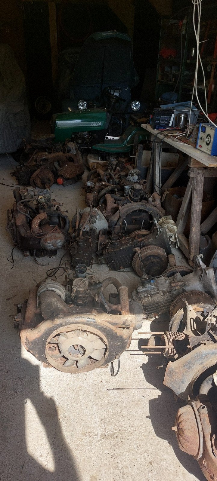 Pièces citroen 2cv, Enlèvement