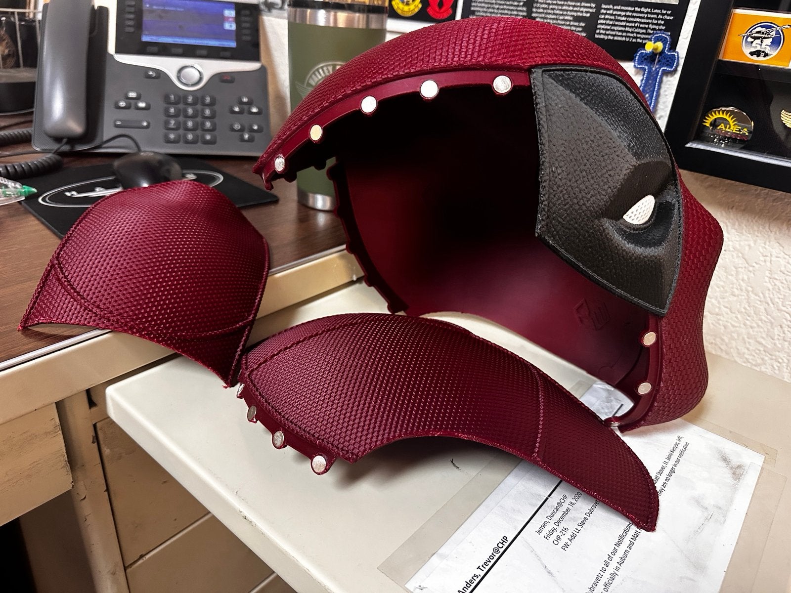Cosplay 3D geprint / handgemaakt helm / masker, Enlèvement, Neuf