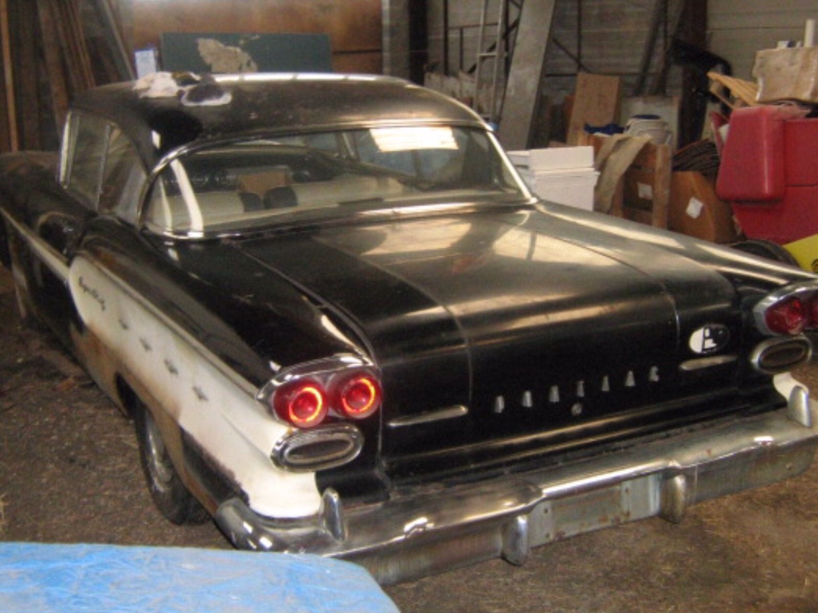 Pontiac coupe 1958 geassambleerd in Antwerpen, foto 5
