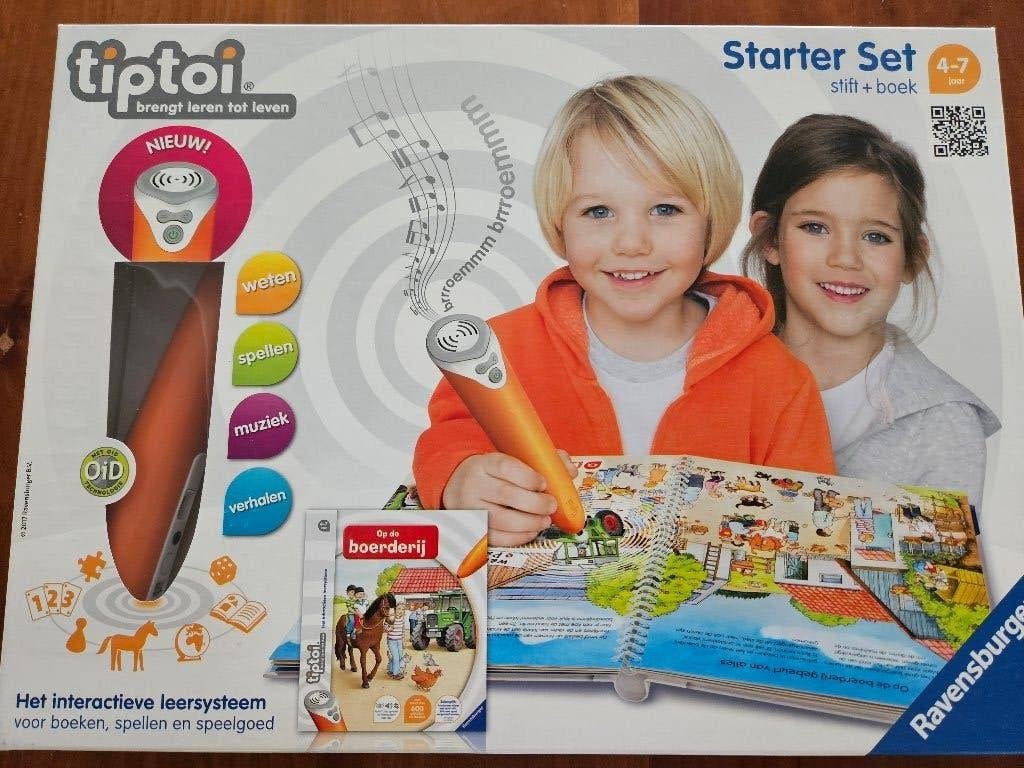 Tiptoi Starter set Op de boerderij en 2 Dino's, Ophalen of Verzenden, Nieuw, Ontdekken