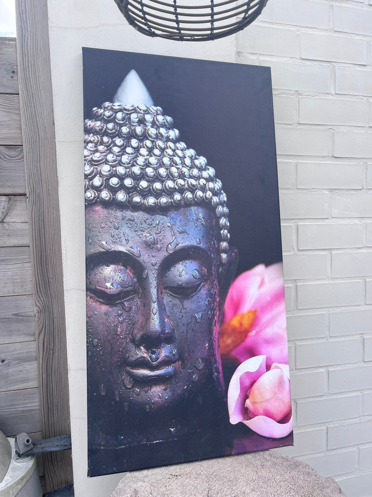 tableau Bouddha - toile décorative, Enlèvement, Comme neuf