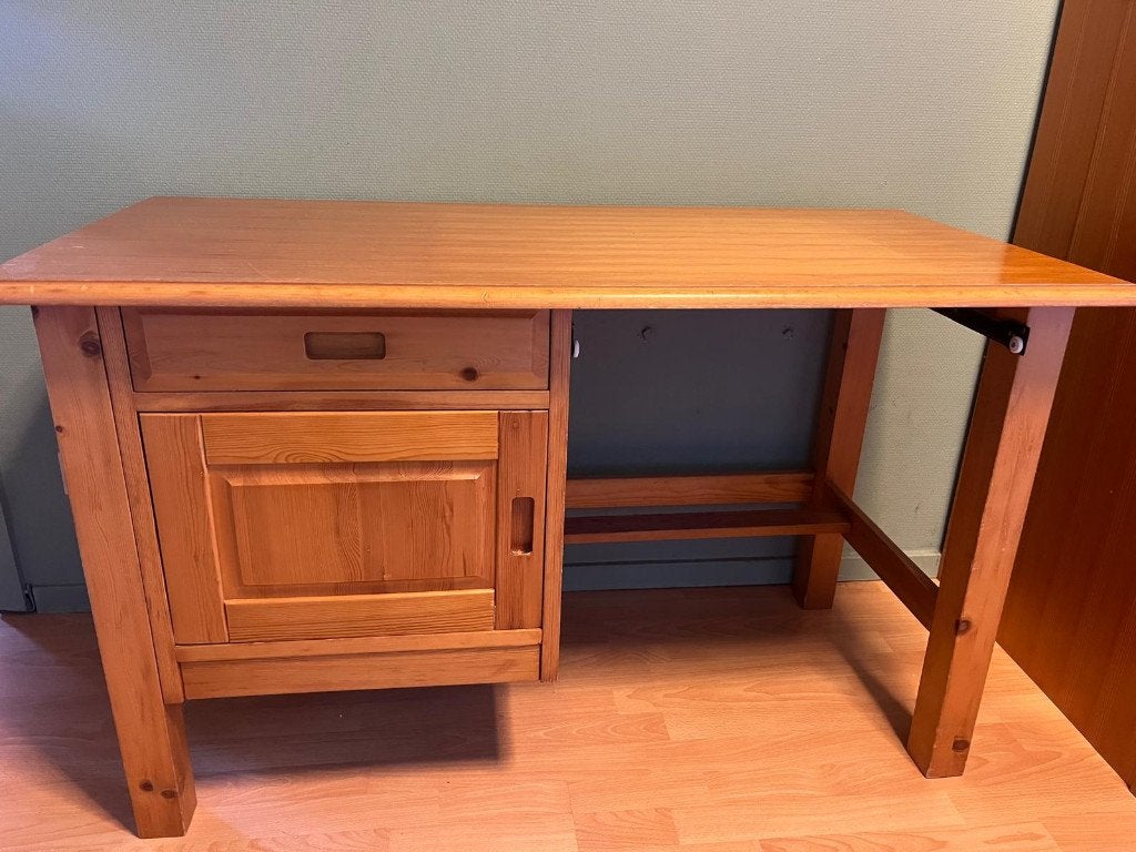 Bureau, Klassiek, Ophalen, Gebruikt, Hout