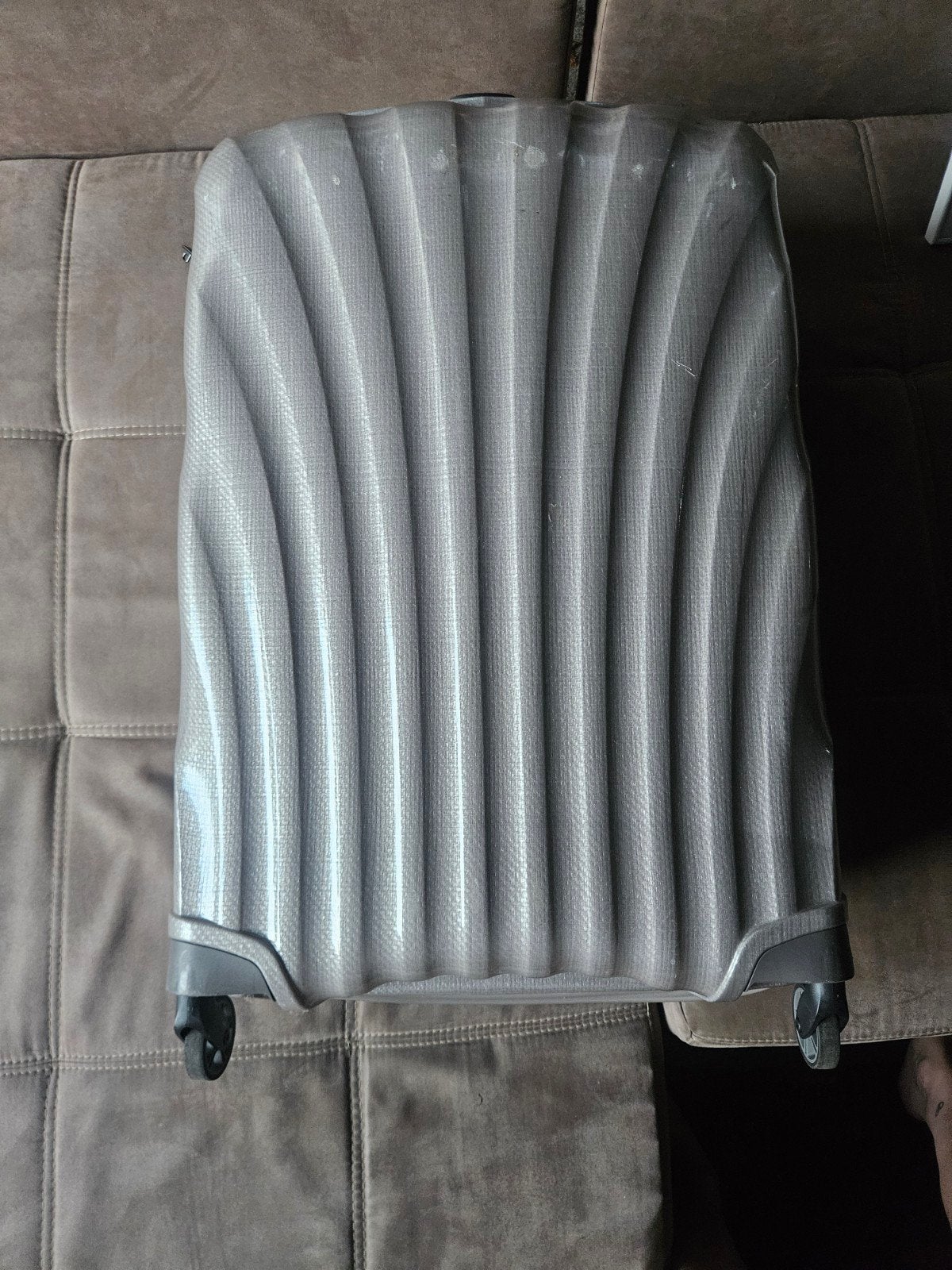 Samsonite C-Lite koffer zilver XL, Handtassen en Accessoires, Koffers, Ophalen, Overige materialen, 45 tot 55 cm, Zo goed als nieuw