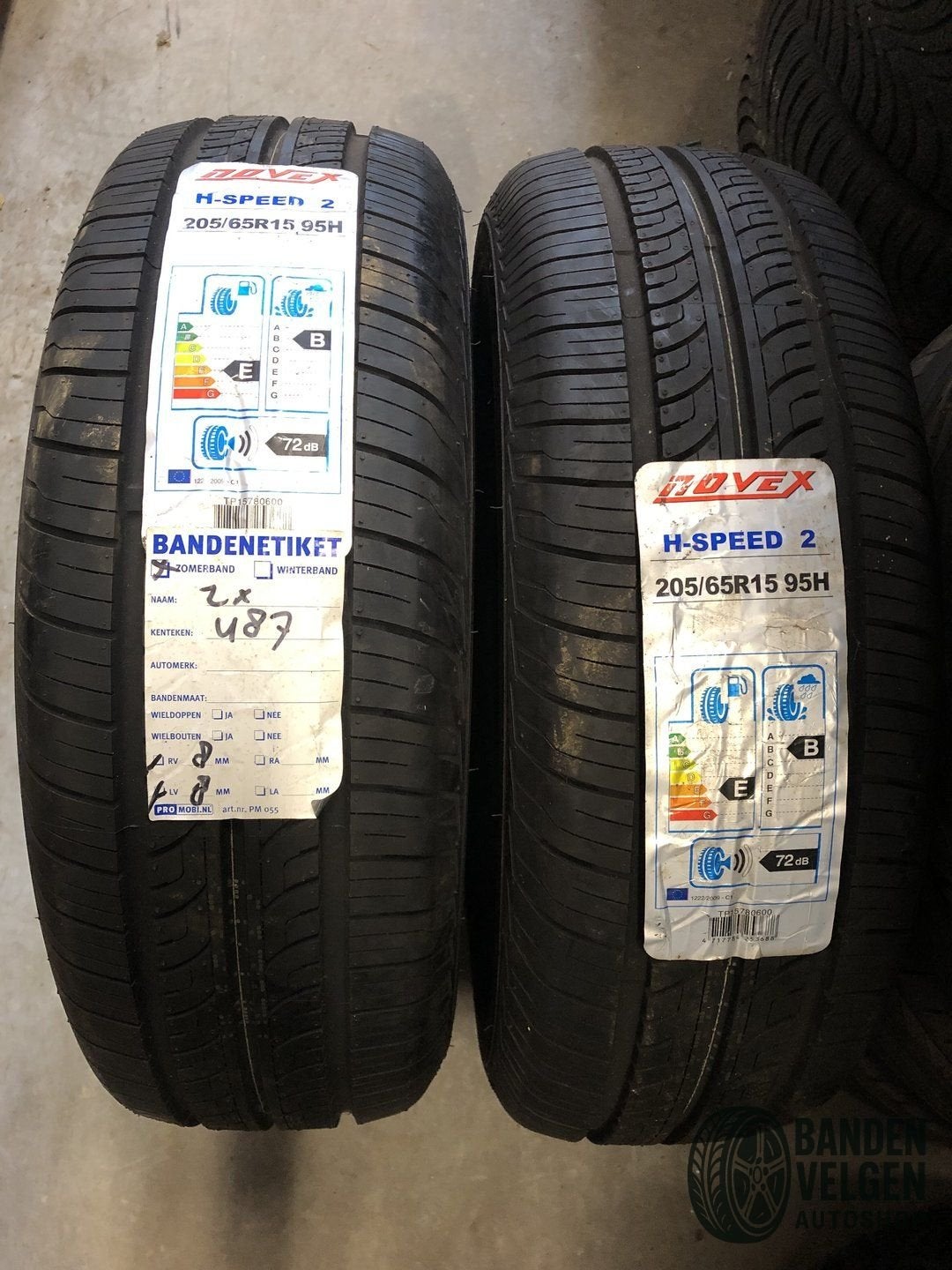 2 x 205-65-15 95H Novex H-Speed 2 Prijs per 2 stuks, Auto-onderdelen, Banden en Velgen, 15 inch, -, -, Nieuw