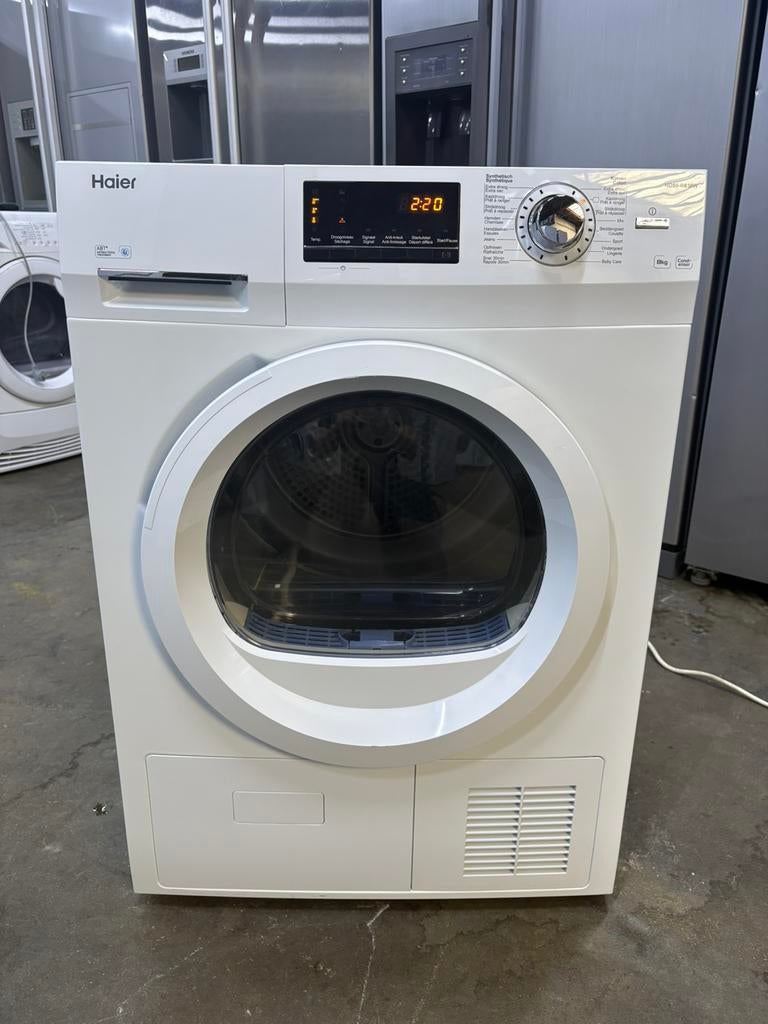 Droogkast Haier 8 kg met GARANTIE, Electroménager, Sèche-linge, Enlèvement, Comme neuf