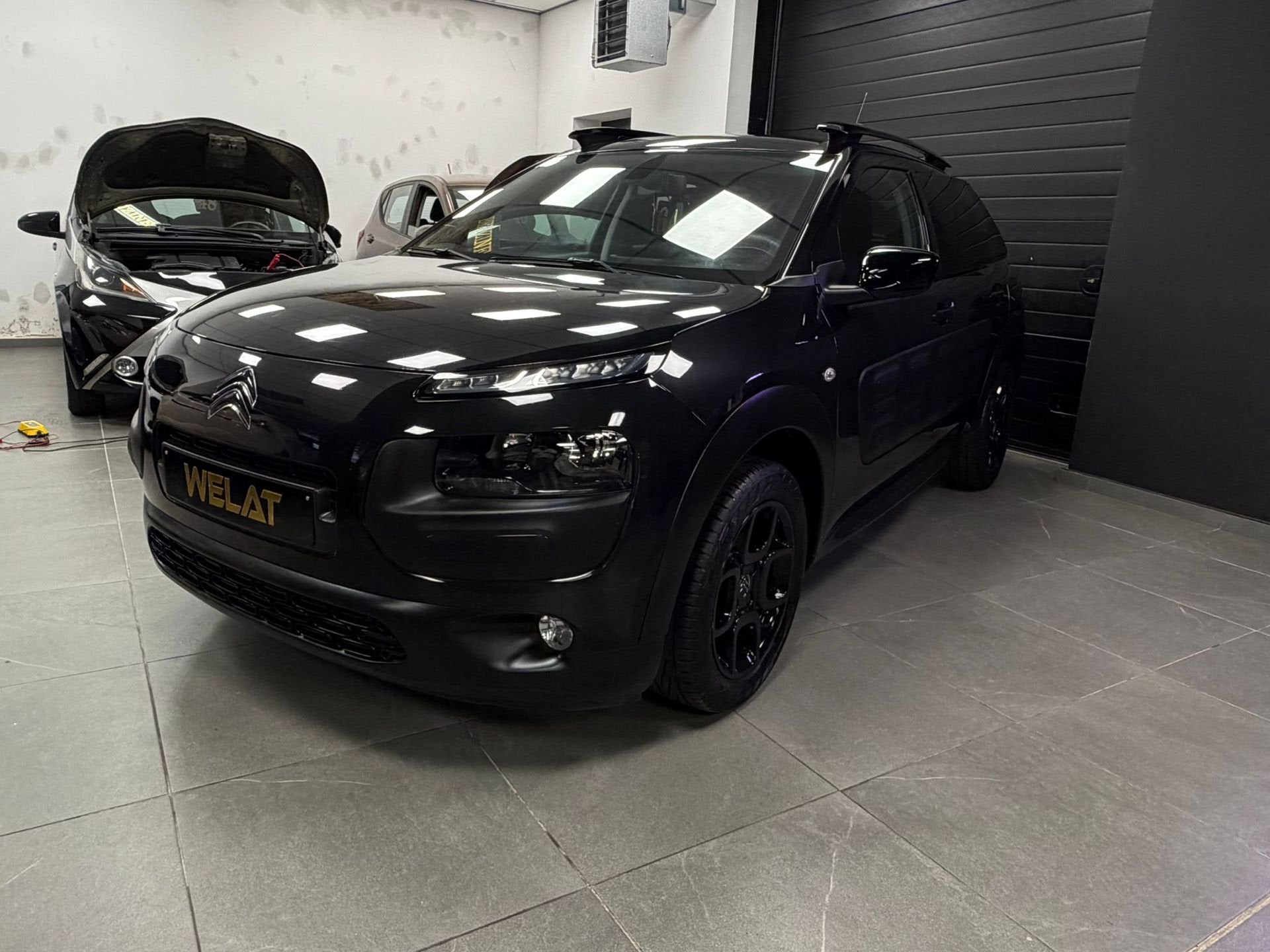 CITROEN C4 CACTUS 2016 BENZINE 54.000 KM, Auto's, Gebruikt, Euro 6, 1199 cc, Zwart