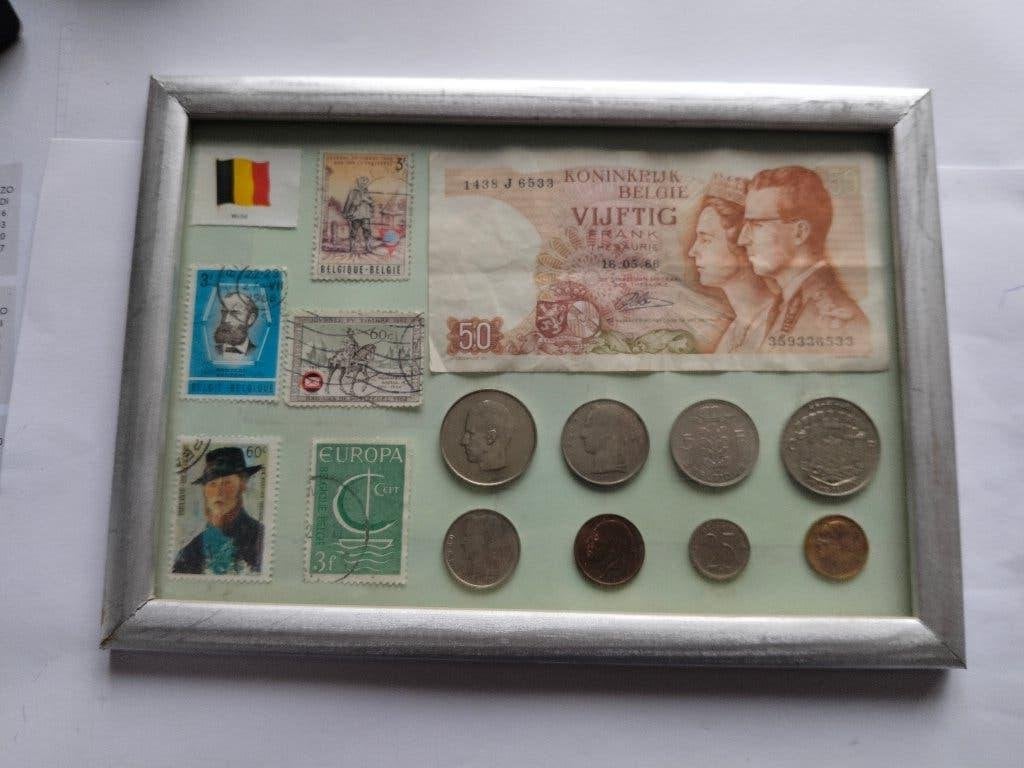 Europa, munten ,postzegels, Postzegels en Munten, Ophalen of Verzenden, Overige landen, Setje