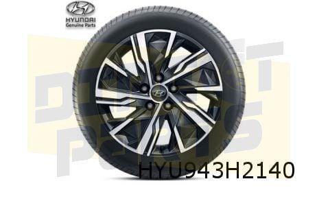 Hyundai Tucson velg alu. 7J x 17" (type B) (1/21-) Origineel, -, Verzenden, -, Nieuw