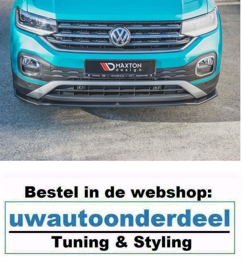 Maxton Design Spoiler Lip Splitter Geschikt Voor VW T Cross, Verzenden
