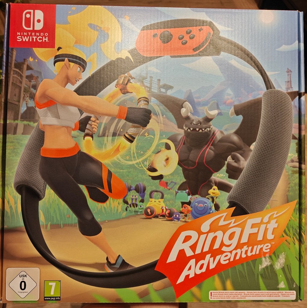 Ring Fit Nintendo Switch, Consoles de jeu & Jeux vidéo, Jeux | Nintendo Switch, 1 joueur, À partir de 7 ans, Comme neuf, Enlèvement