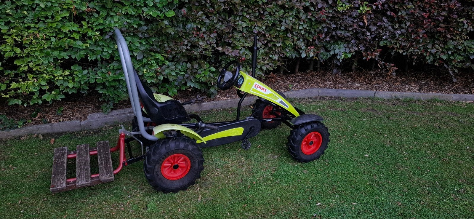 Gocart Claas tractor met versnellingen, Kinderen en Baby's, Speelgoed | Buiten | Skelters, Ophalen