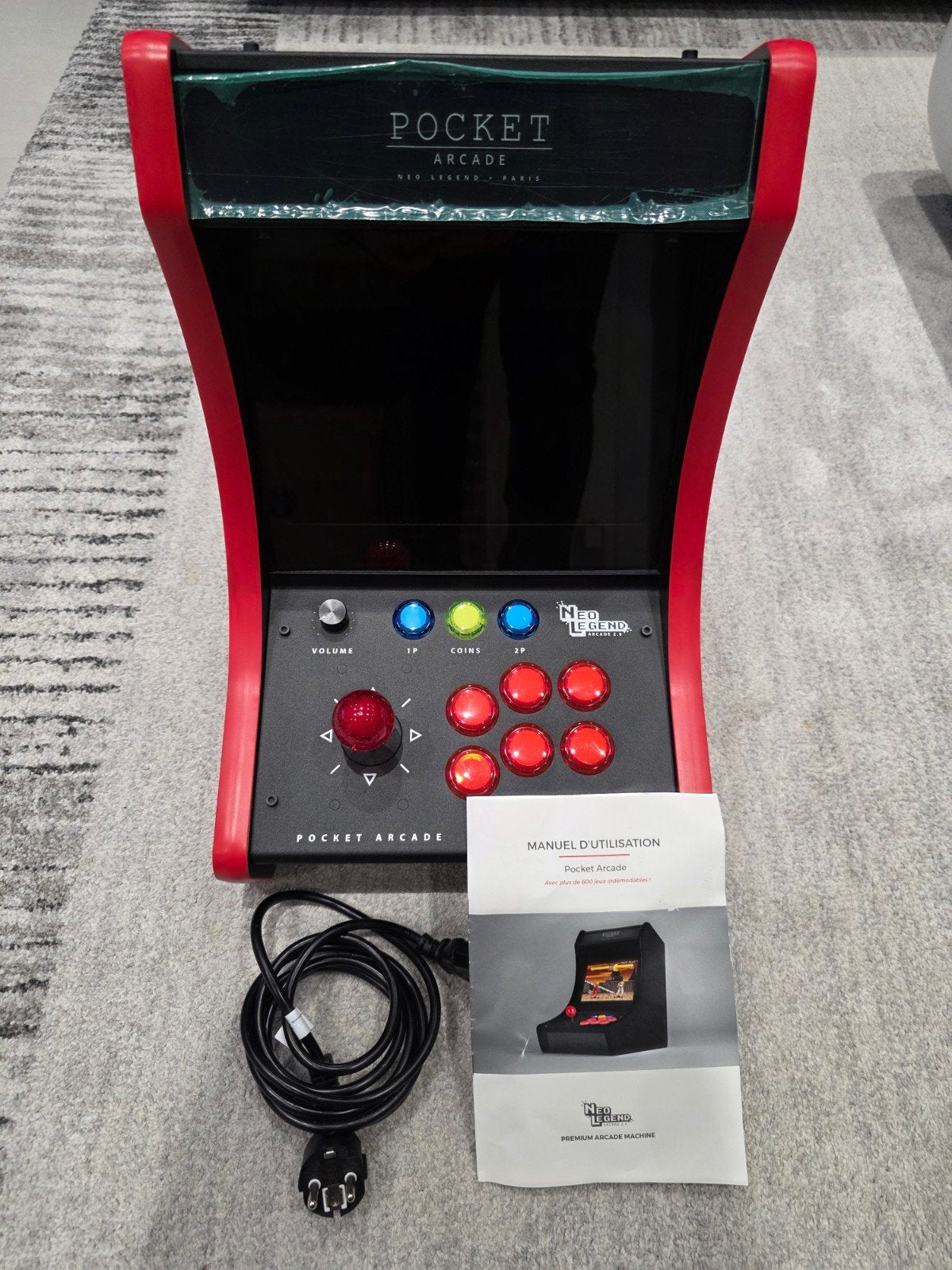️ BARTOP/ARCADE NEO LEGEND COMPACT COLA KONG, Consoles de jeu & Jeux vidéo, 1 joueur, Enlèvement, Comme neuf