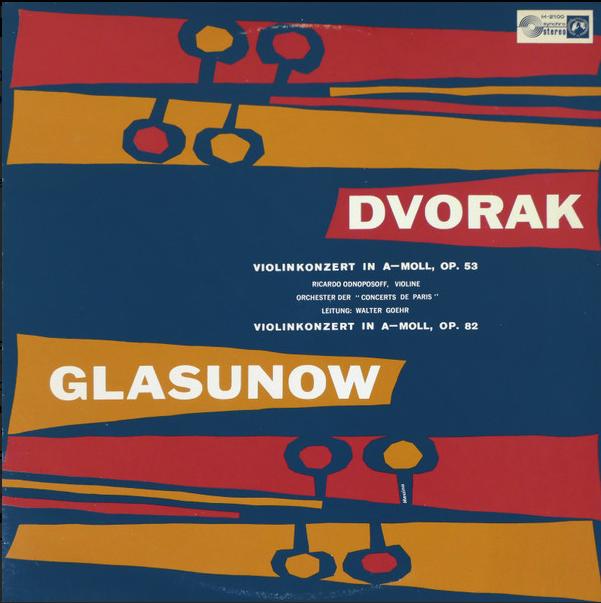 LP Dvorak Glasunow Violinkonzert 1966, Ophalen of Verzenden
