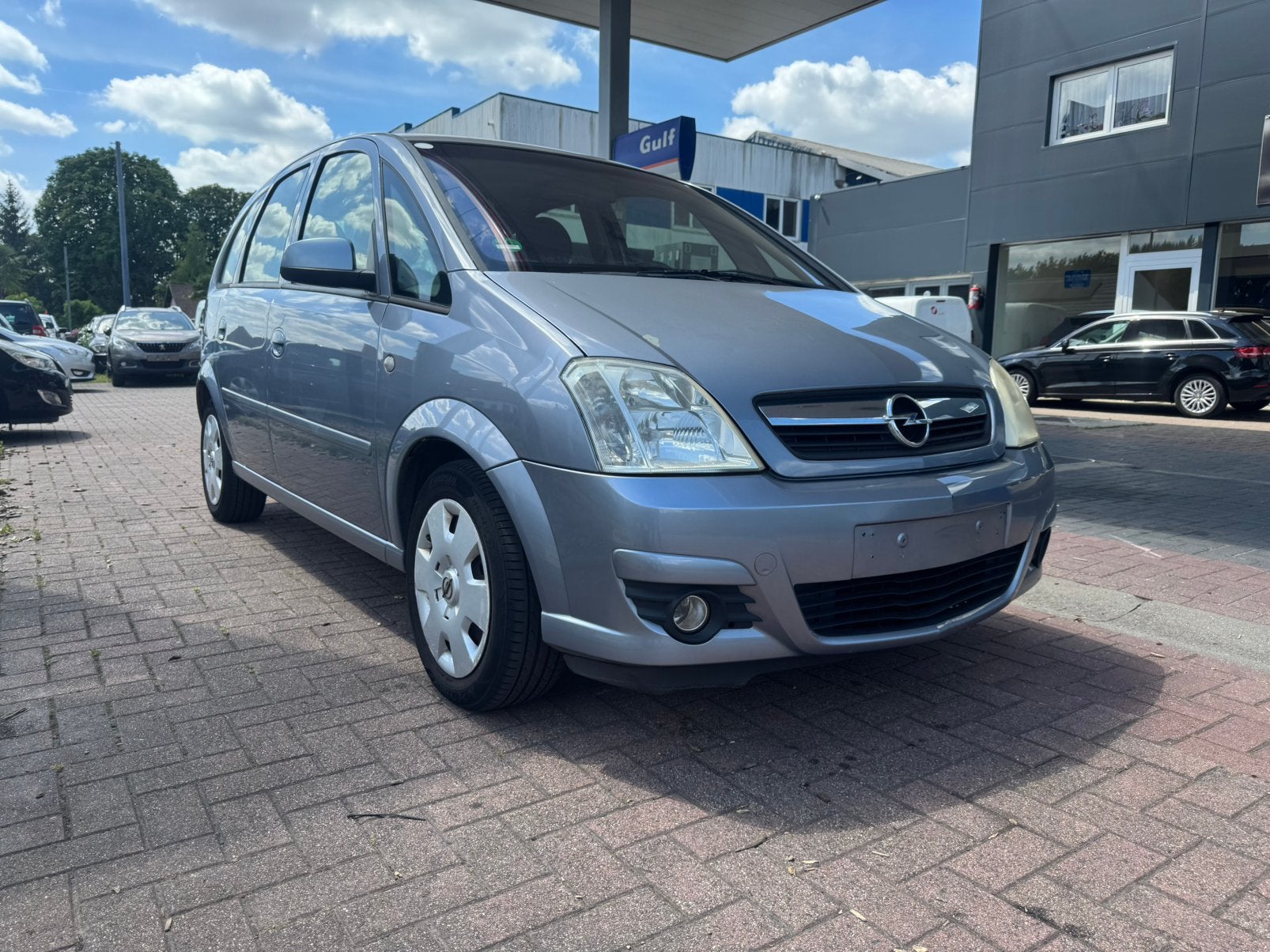 Opel Meriva 1.4 - BENZINE - AIRCO - 57.700km - 2008, Voorwielaandrijving, Stof, Zwart, Bedrijf