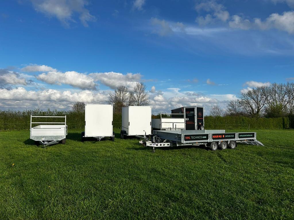 Aanhangwagen te huur–750kg 3000kg 3500kg direct beschikbaar, Ophalen, Zo goed als nieuw