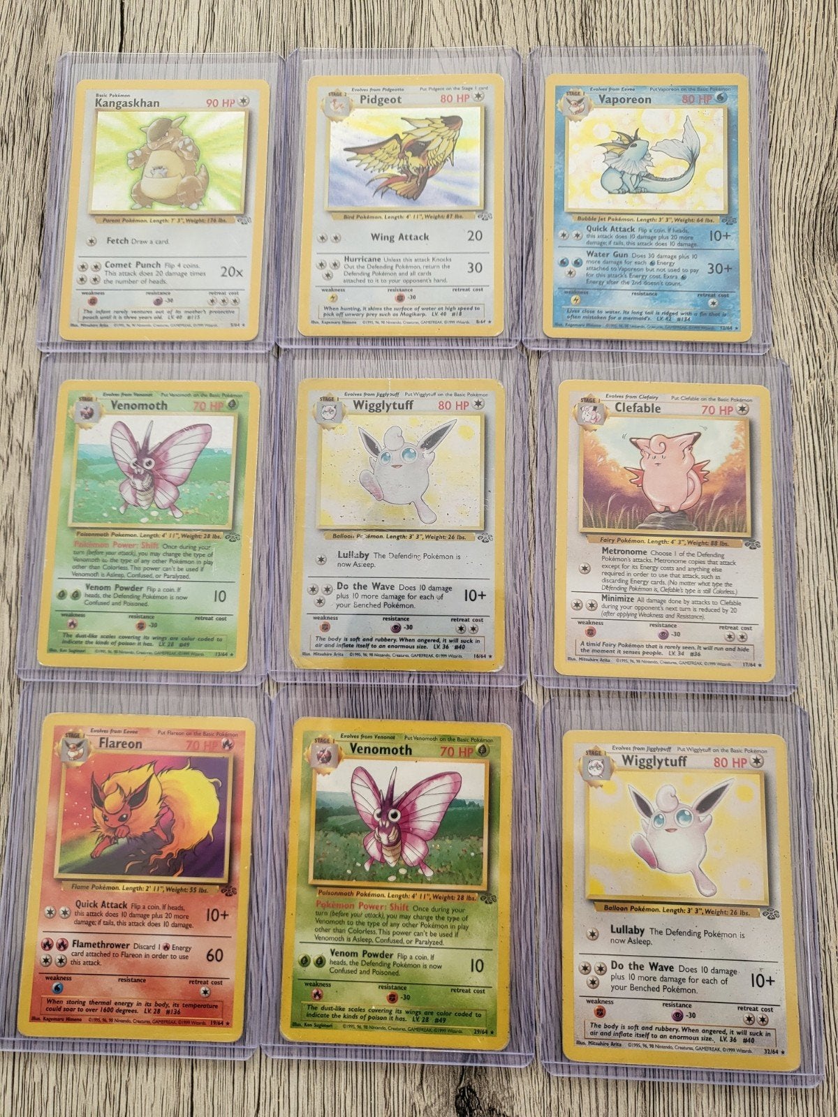 Pokémon 33 kaarten jungle reeks, Enlèvement ou Envoi