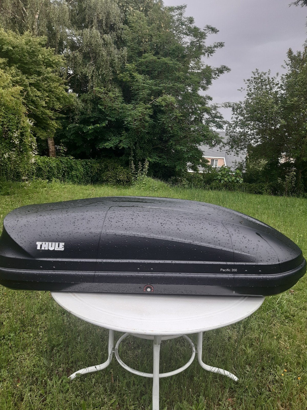 Coffre pour toit Thule, Enlèvement