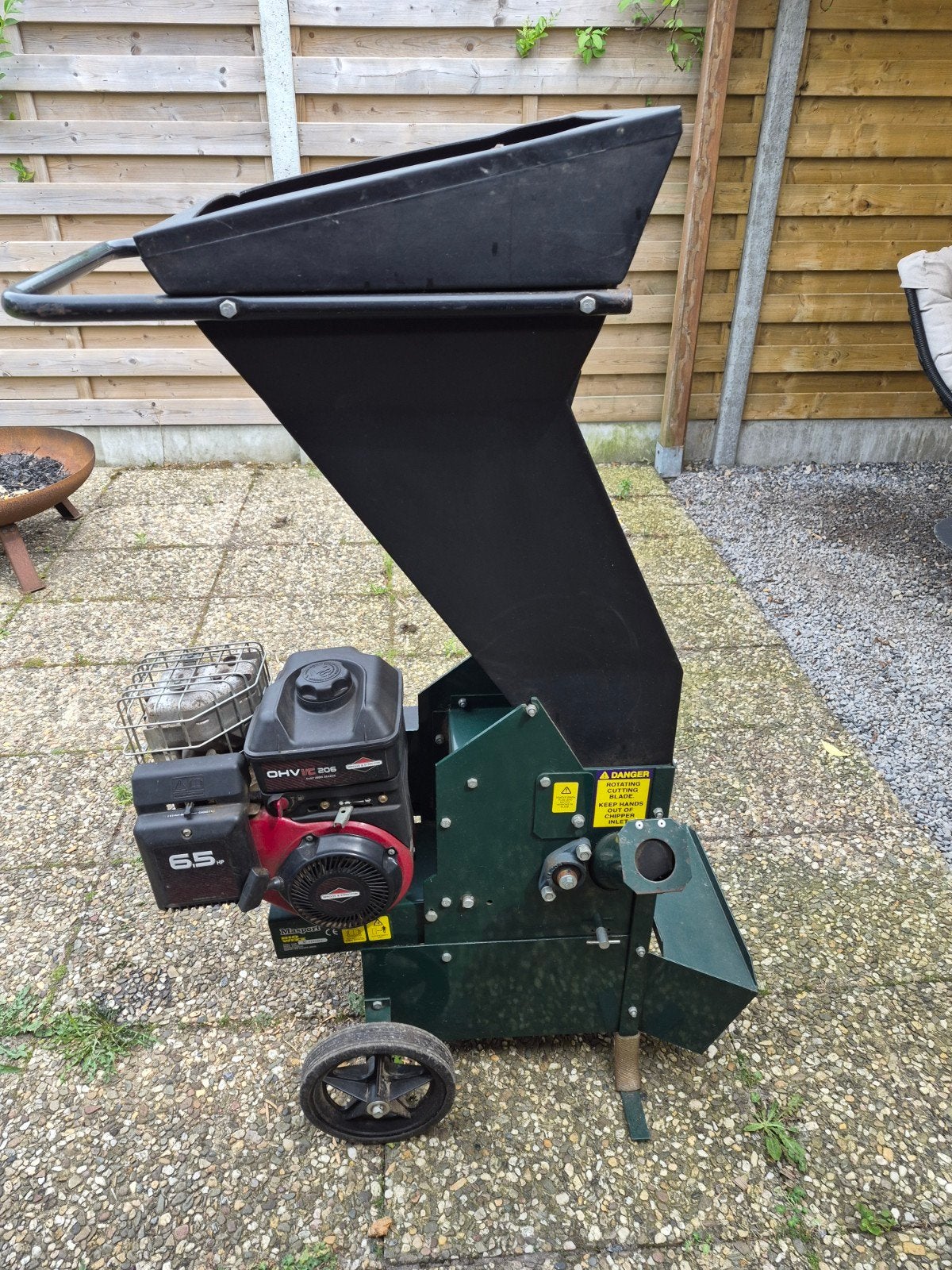 Masport takken/compost hakselaar, Tuin en Terras, Ophalen, Gebruikt, Benzine, Masport