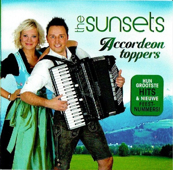 CD The Sunsets - Accordeon Toppers, Cd's en Dvd's, Ophalen of Verzenden, Gebruikt