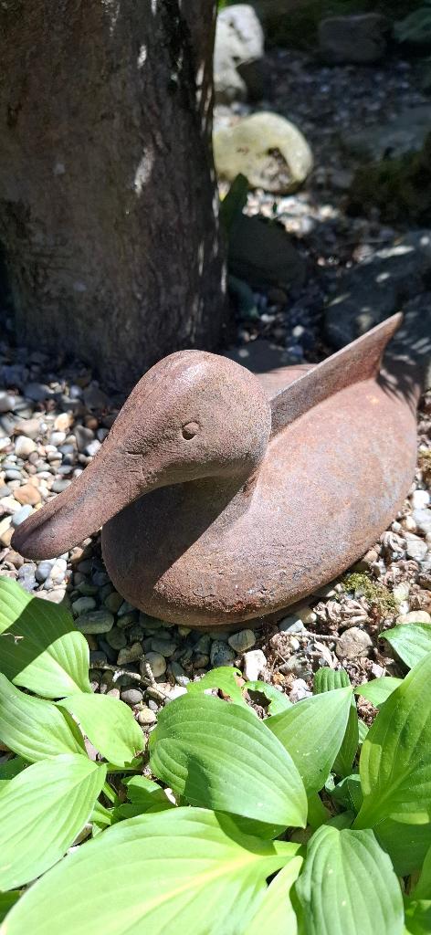 Leurre en fonte/canard - grattoir à bateau, Enlèvement ou Envoi